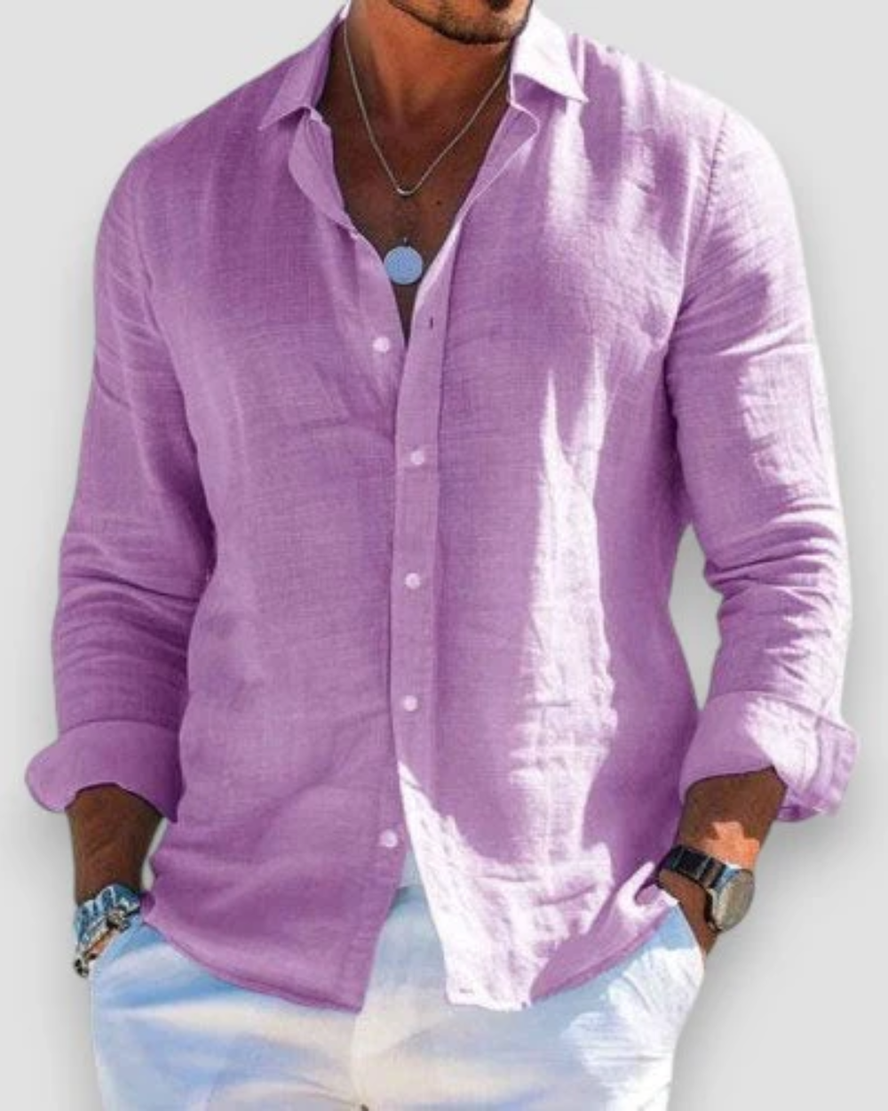 Margot Biarritz - Chemise casual homme Lucas