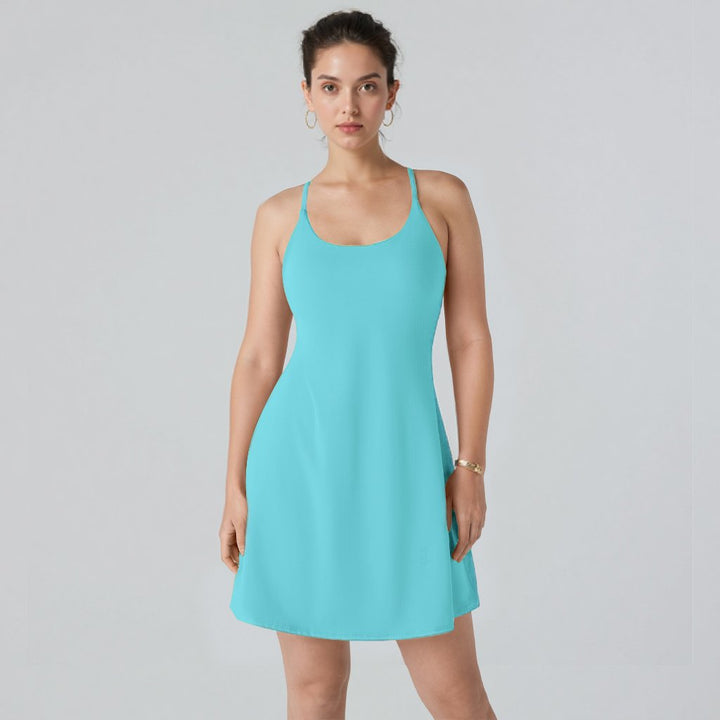 Margot Biarritz - Robe de sport avec shorts intégrés uniques