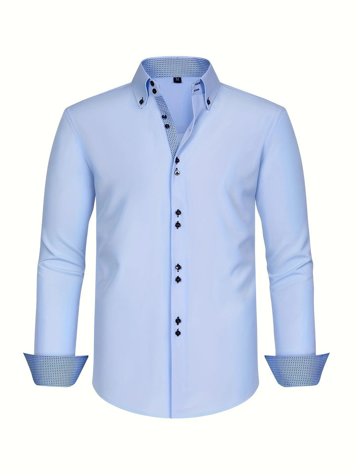 Margot Biarritz - Chemise élégante légère avec détails contrastés