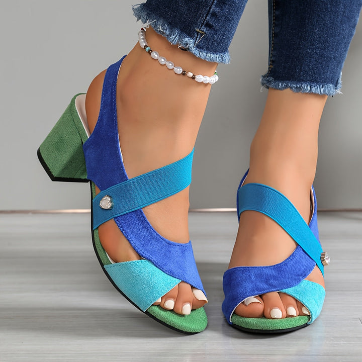 Margot Biarritz - Sandales orthopédiques élégantes colorées Sofia