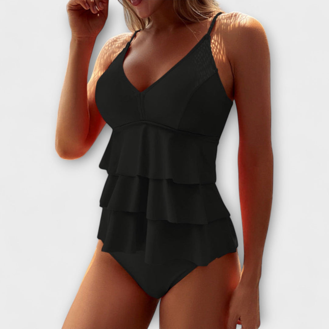 Margot Biarritz - Tankini Élégant Sculptant Élise