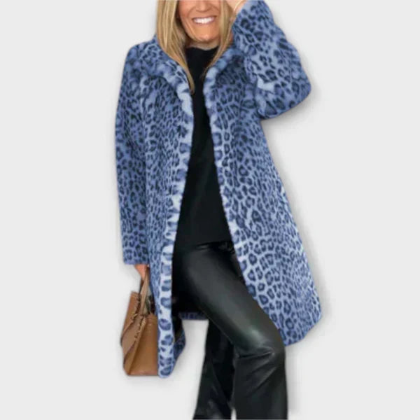 Margot Biarritz - Manteau Imprimé Léopard