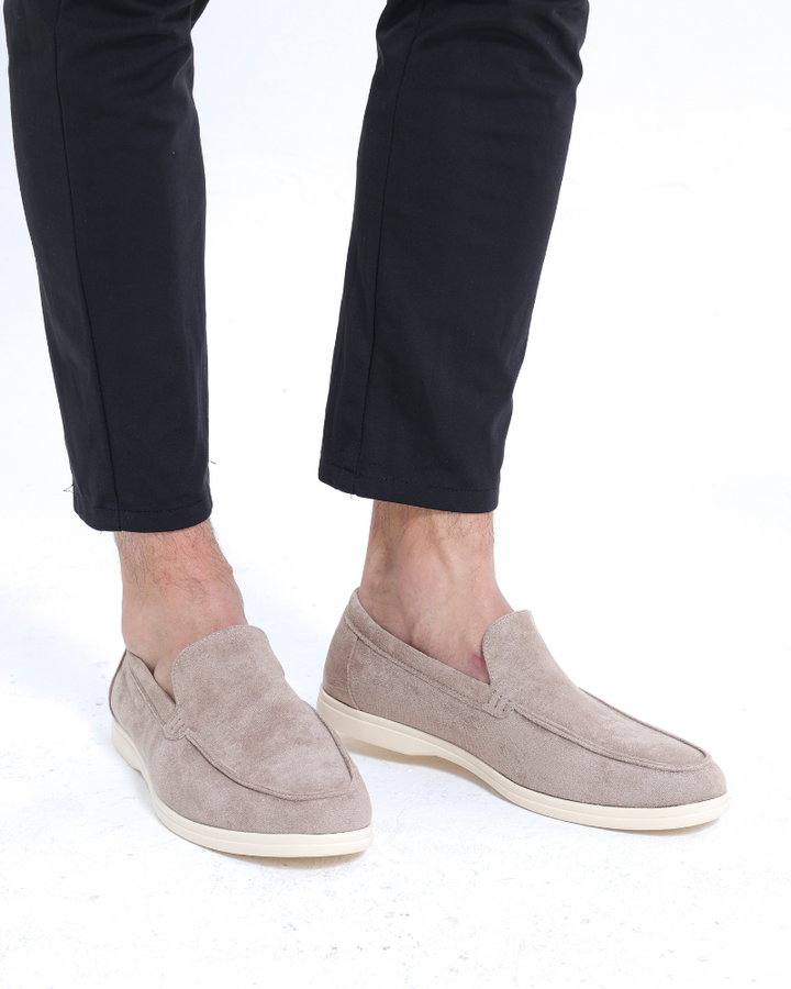 Margot Biarritz - Mocassins en cuir suédé