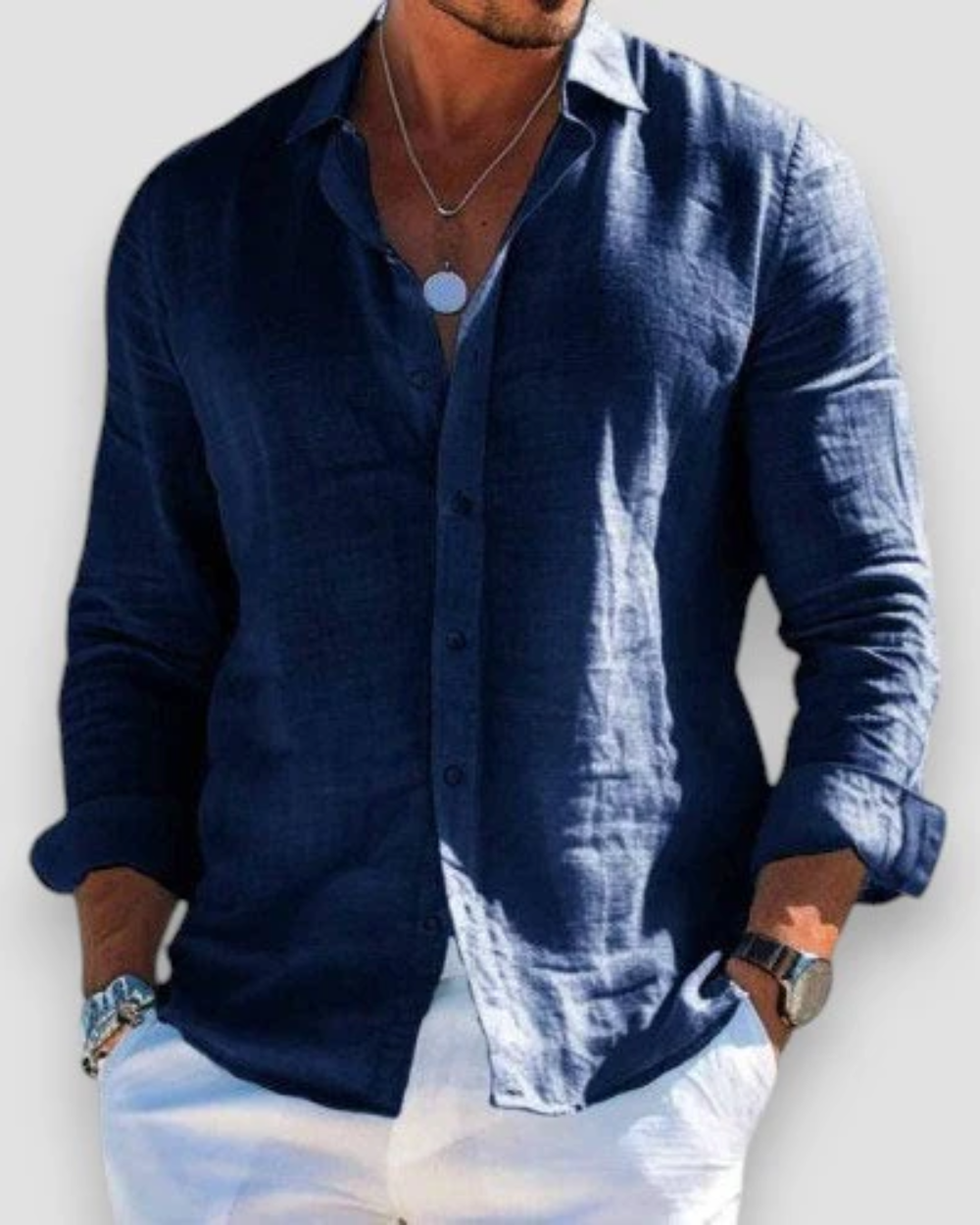 Margot Biarritz - Chemise casual homme Lucas
