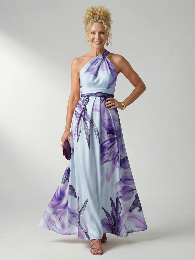 Margot Biarritz - Robe Maxi Fleurie Légère Amiel