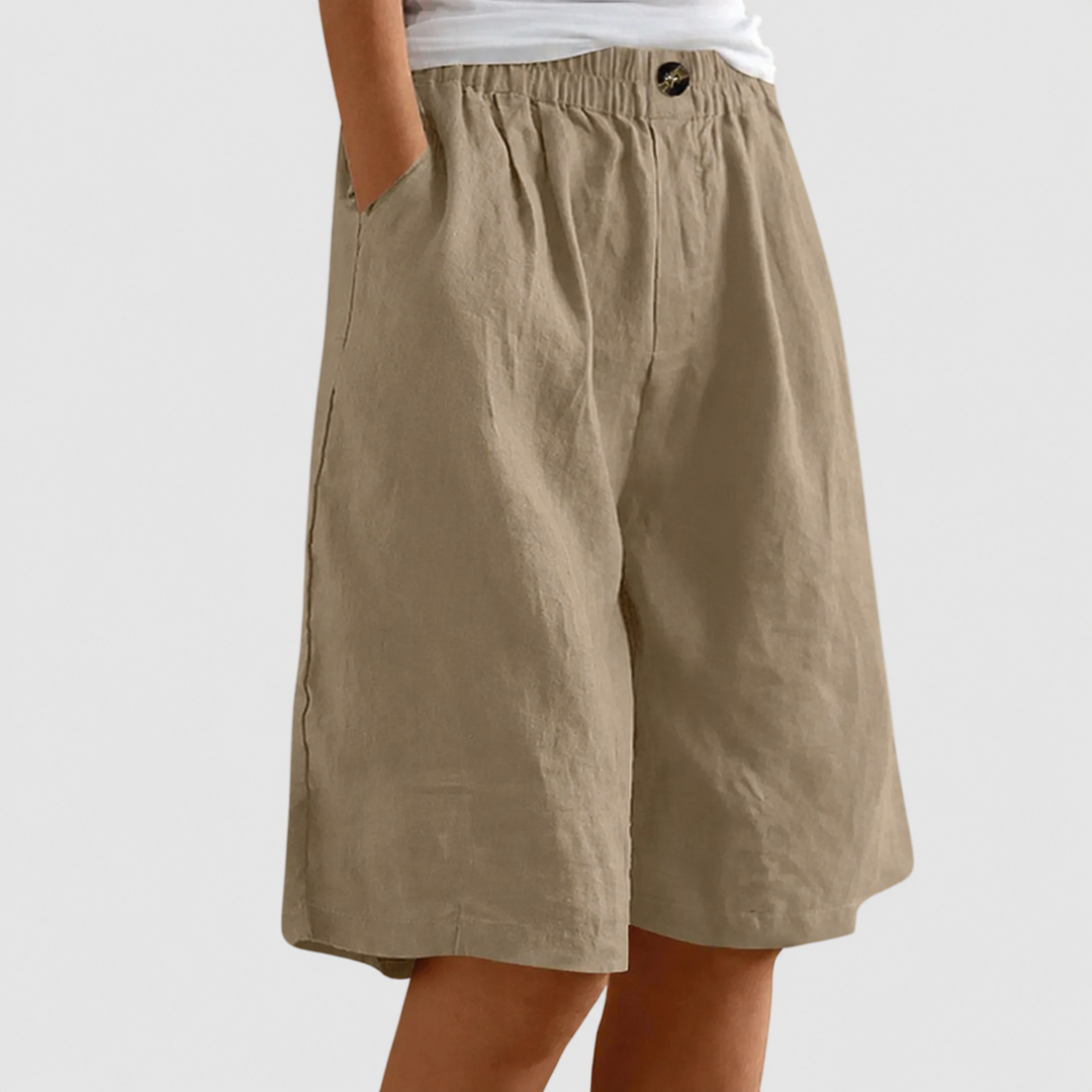 Margot Biarritz - Shorts Amples à Taille Élastique Marie