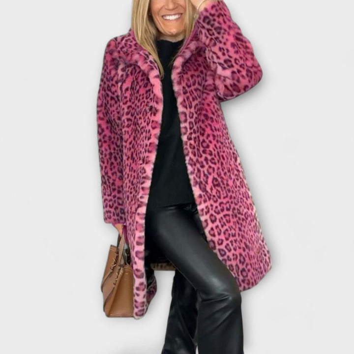 Margot Biarritz - Manteau Imprimé Léopard