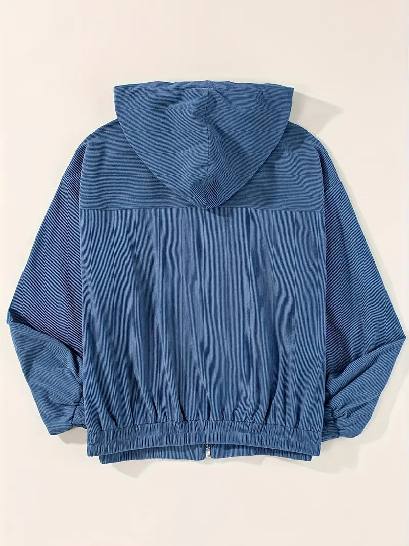 Margot Biarritz - Veste décontractée en velours côtelé pour femme