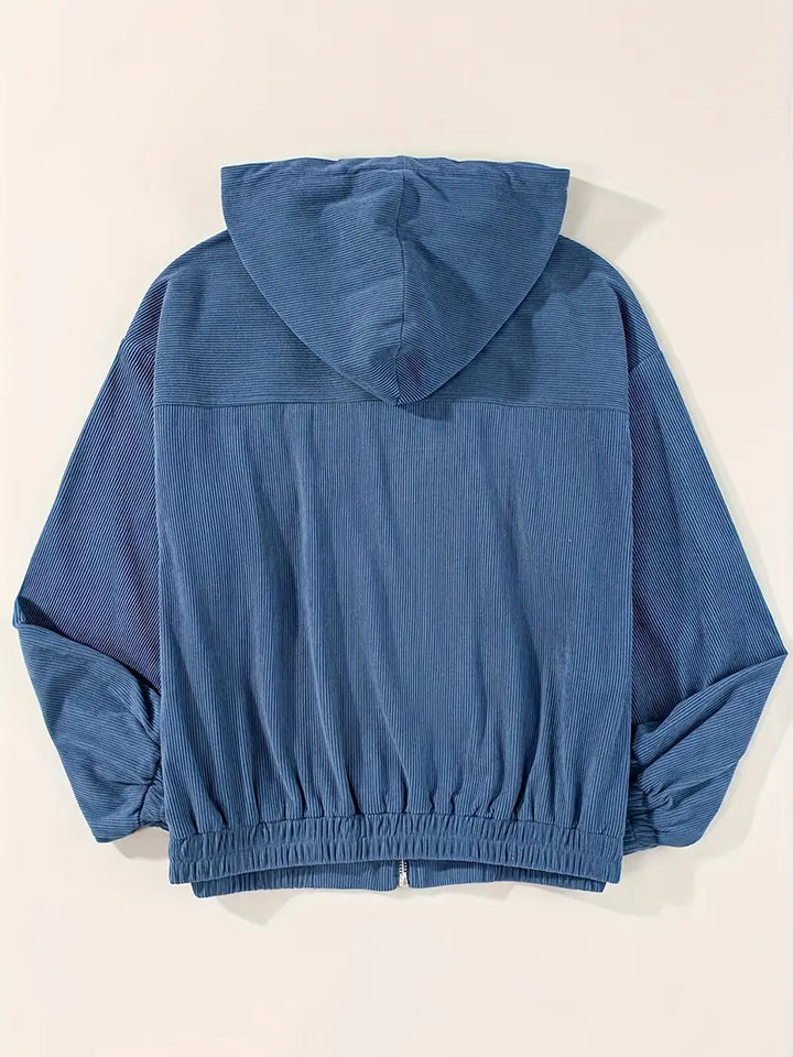Margot Biarritz - Veste décontractée en velours côtelé pour femme