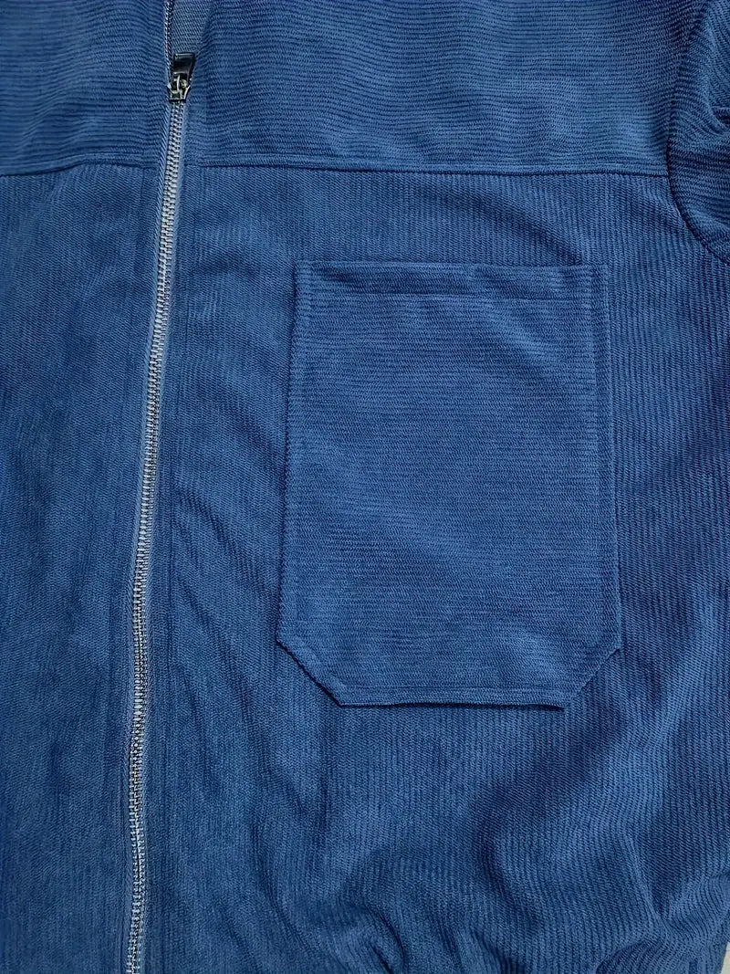 Margot Biarritz - Veste décontractée en velours côtelé pour femme