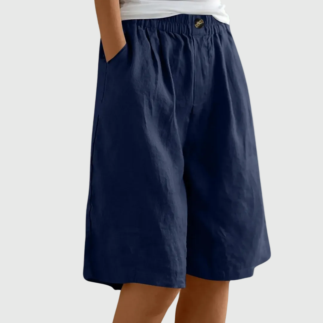 Margot Biarritz - Shorts Amples à Taille Élastique Marie