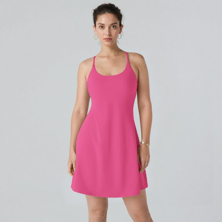 Margot Biarritz - Robe de sport avec shorts intégrés uniques