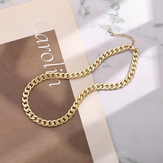 Margot Biarritz - Collier chunky maillon cubain