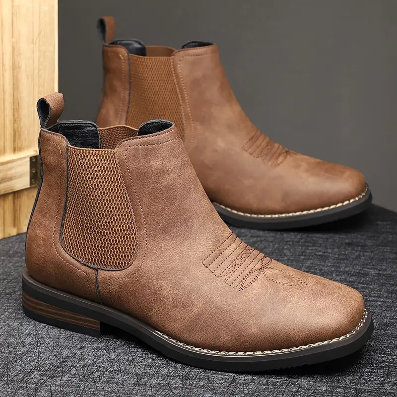 Margot Biarritz - Bottes classiques en cuir pour homme