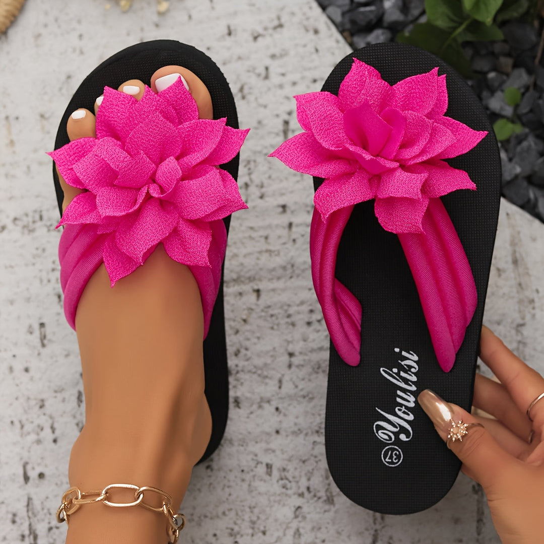 Margot Biarritz - Sandales Fleur Élégante Livia