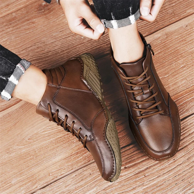 Margot Biarritz - Bottes en cuir robustes pour hommes