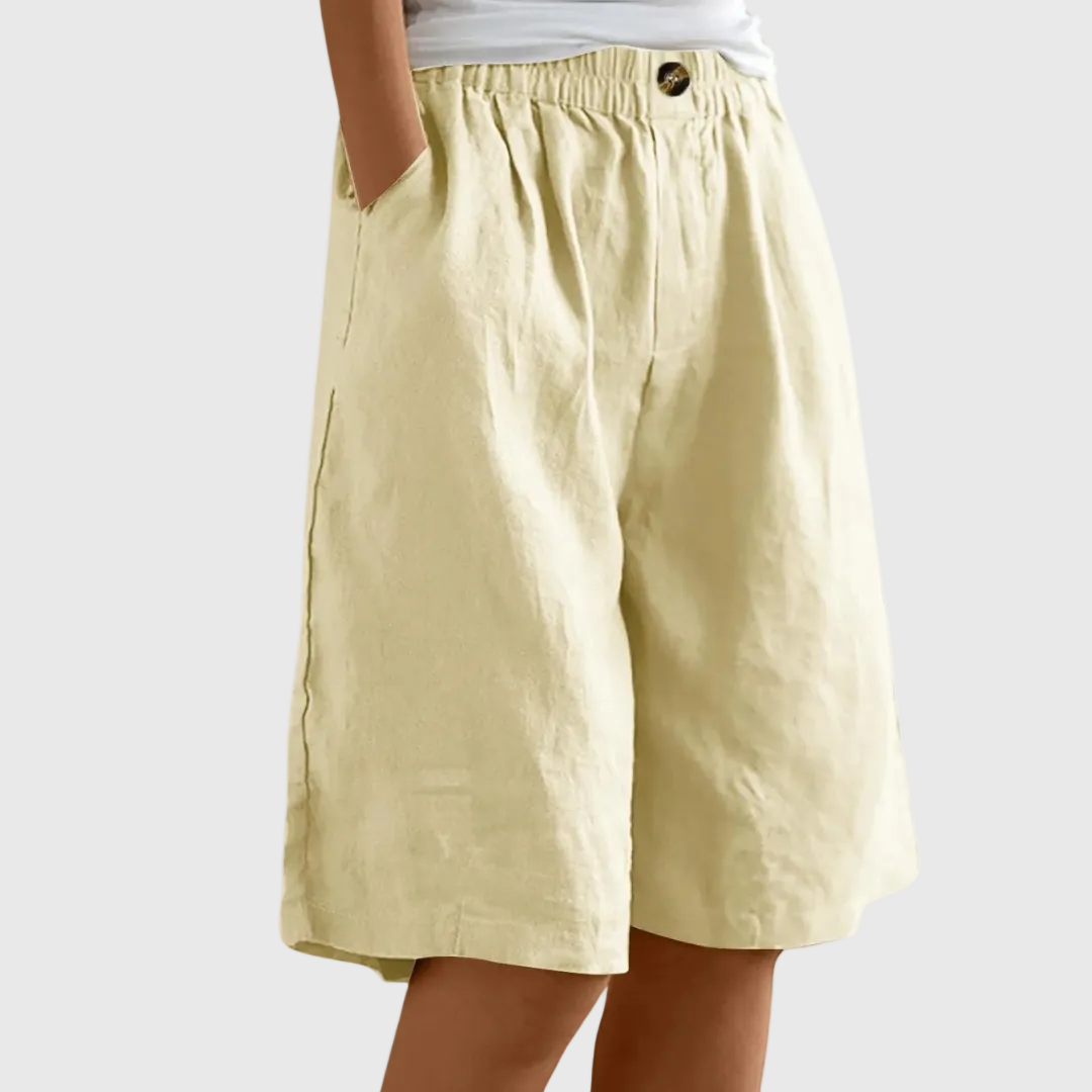 Margot Biarritz - Shorts Amples à Taille Élastique Marie