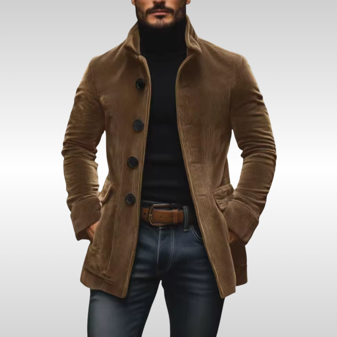 Margot Biarritz - Veste en coton côtelé pour homme