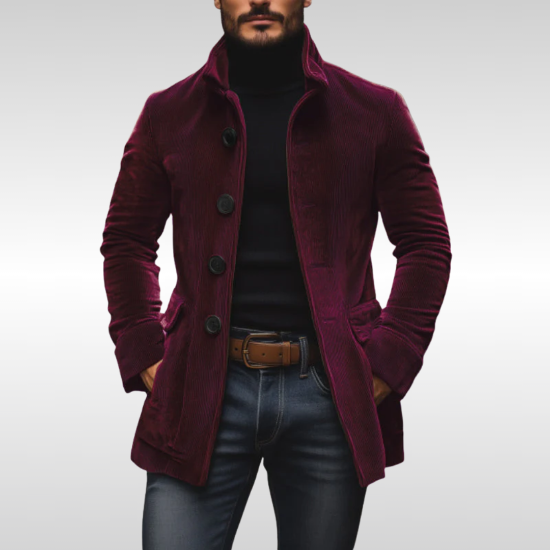 Margot Biarritz - Veste en coton côtelé pour homme
