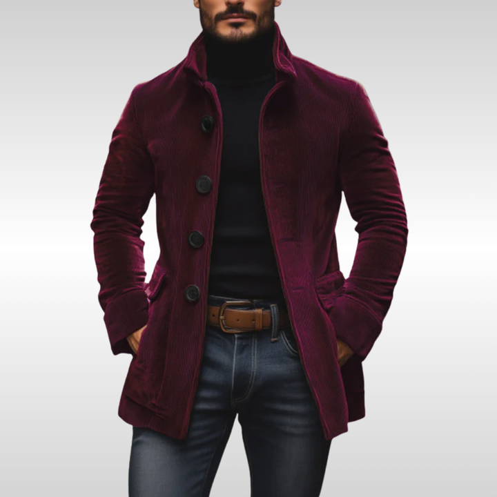 Margot Biarritz - Veste en coton côtelé pour homme