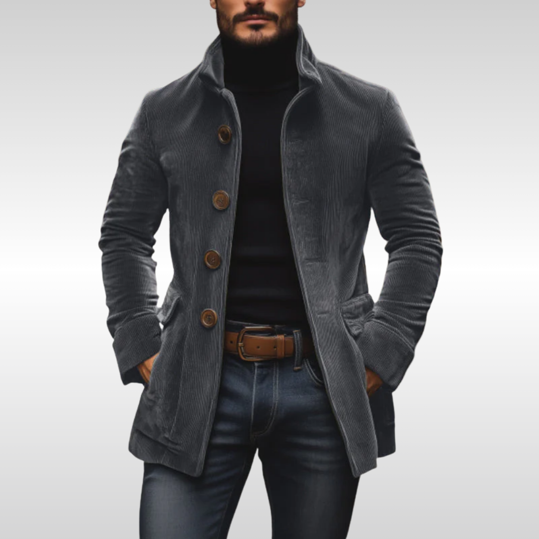 Margot Biarritz - Veste en coton côtelé pour homme