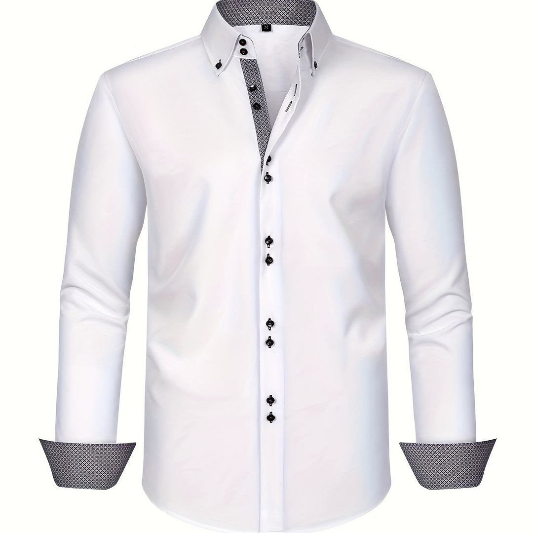 Margot Biarritz - Chemise élégante légère avec détails contrastés
