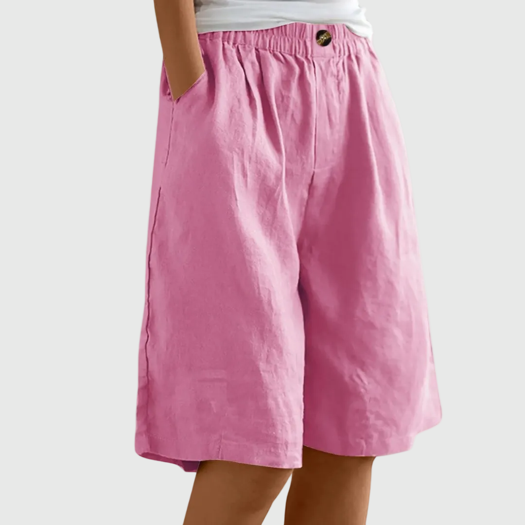 Margot Biarritz - Shorts Amples à Taille Élastique Marie
