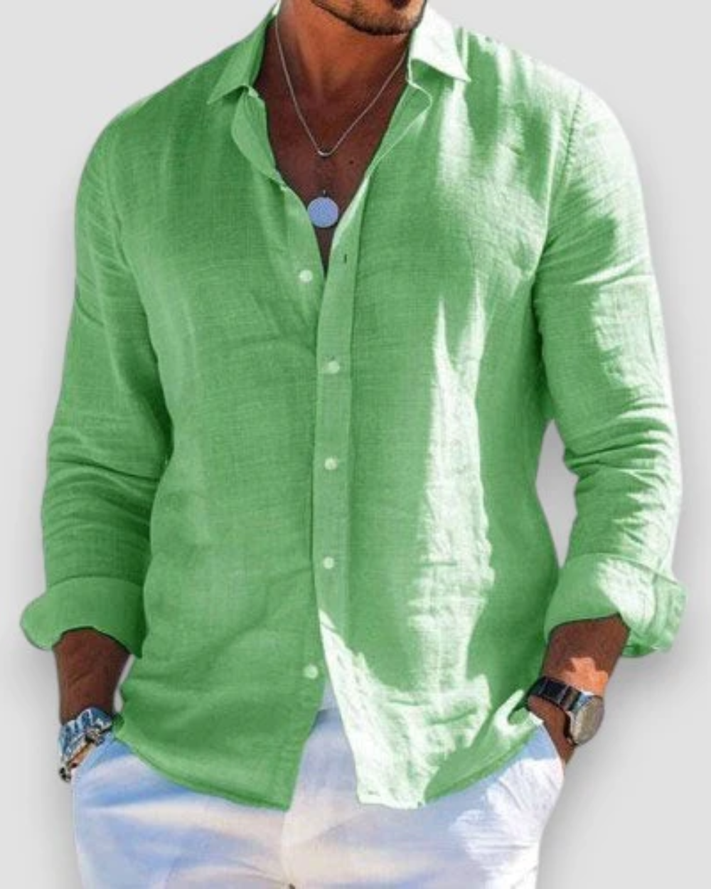 Margot Biarritz - Chemise casual homme Lucas