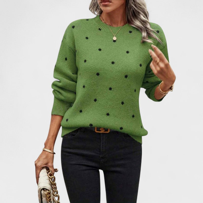 Margot Biarritz - Pull en maille à pois
