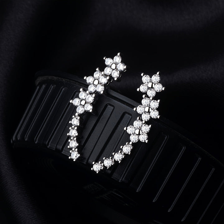 Margot Biarritz - Boucles d'oreilles florales intemporelles