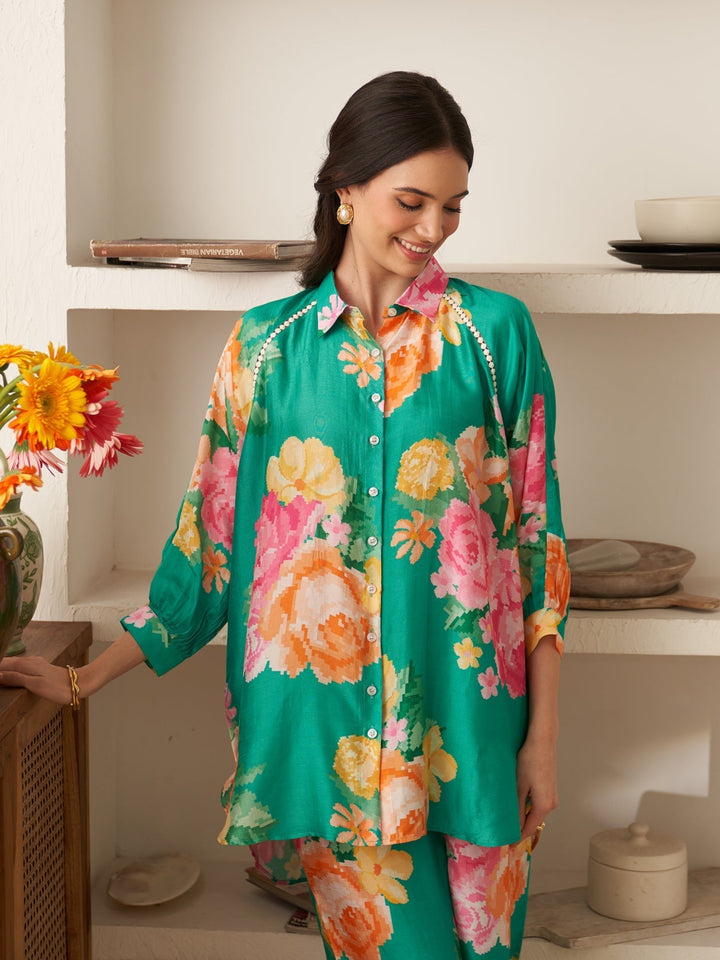 Margot Biarritz - Chemise Calla Verte