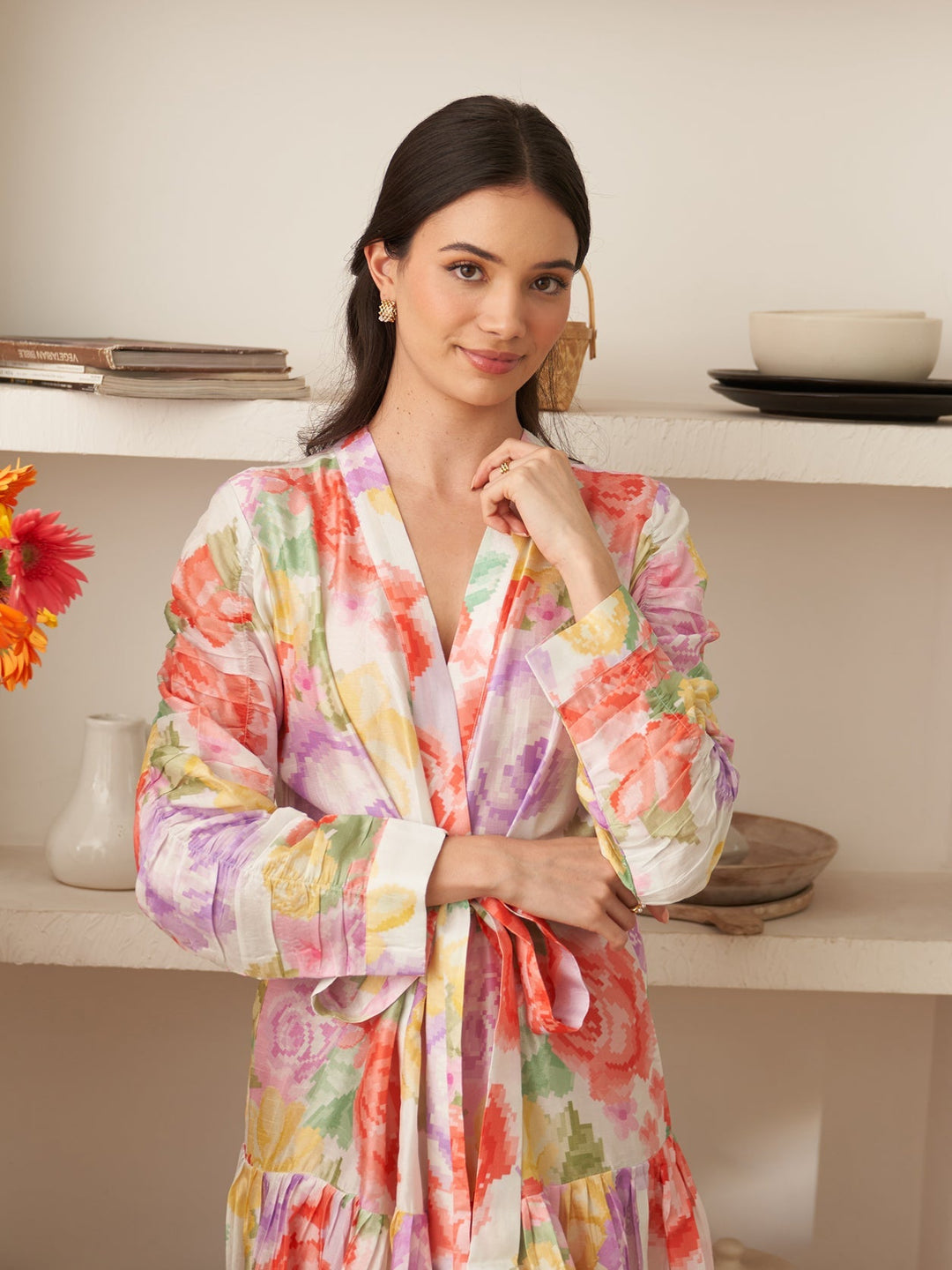 Margot Biarritz - Robe Flocon de Neige Blanche