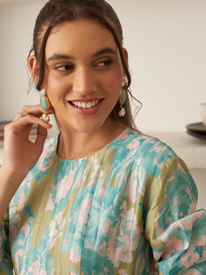 Margot Biarritz - Robe Pau-Rosa Menta
