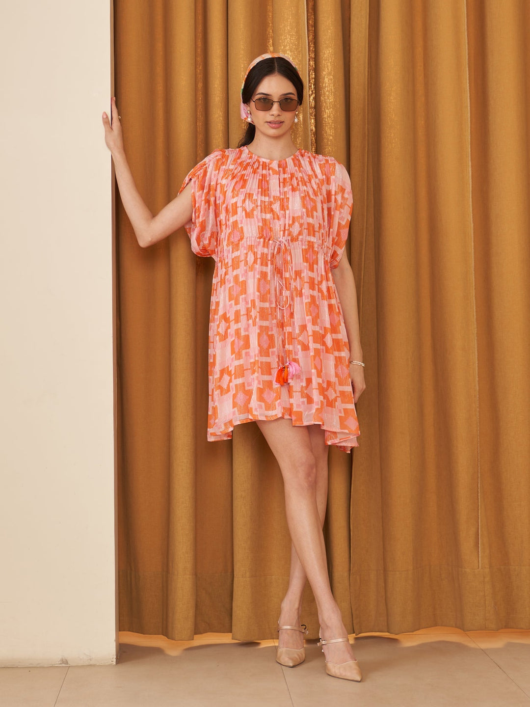 Margot Biarritz - Robe Rosetta Orange