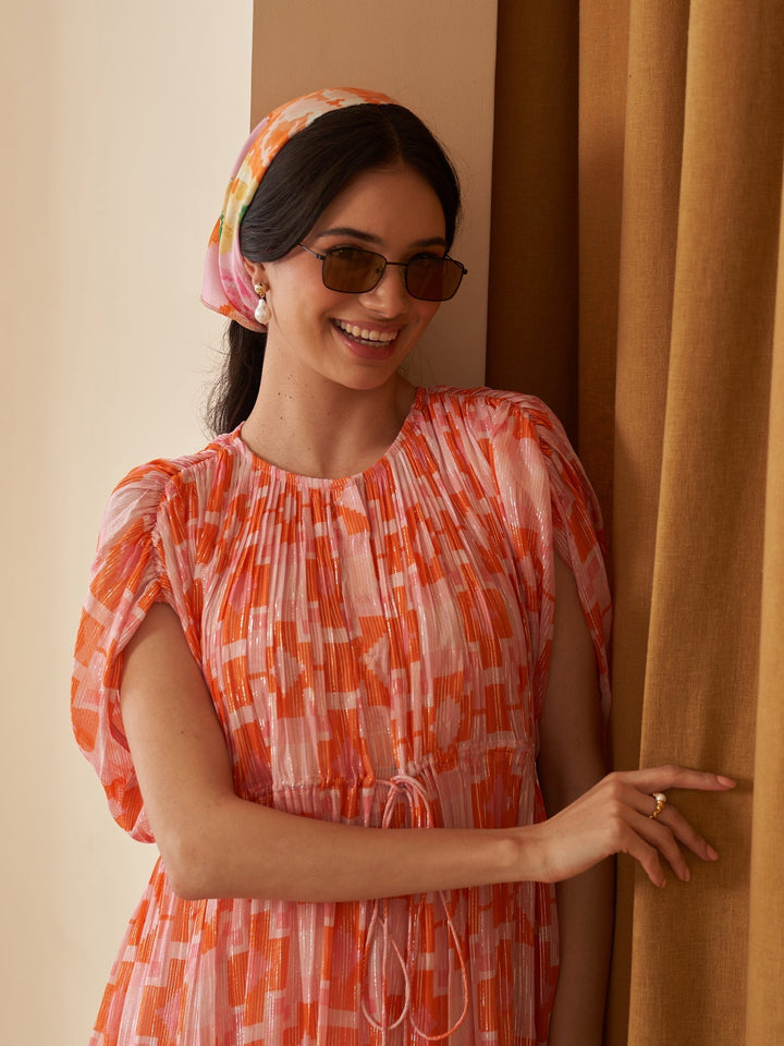 Margot Biarritz - Robe Rosetta Orange