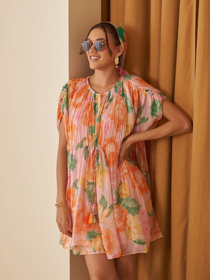 Margot Biarritz - Robe Rosetta Rose