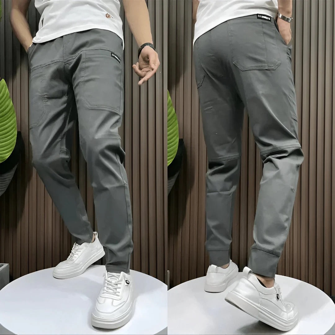 Margot Biarritz - Pantalon cargo élastique premium