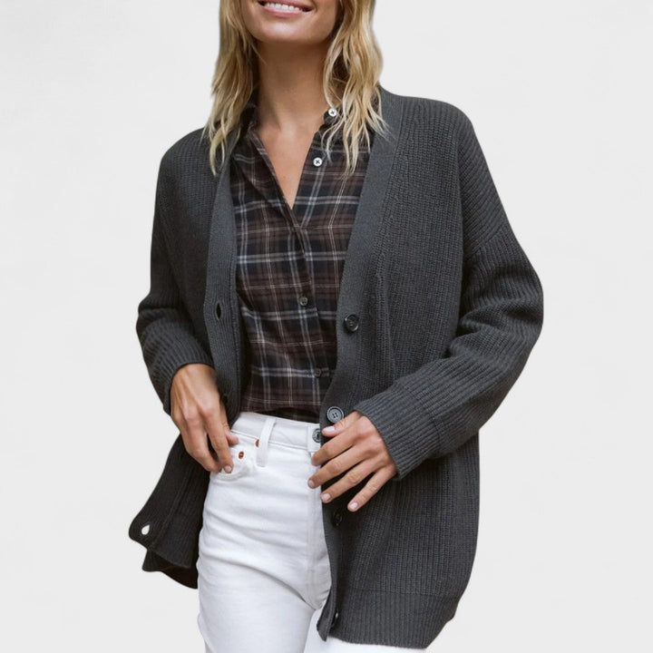 Margot Biarritz - Cardigan en maille