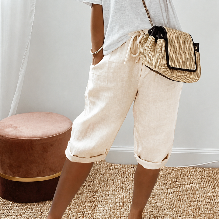 Margot Biarritz - Shorts Capri à Cordon Camille