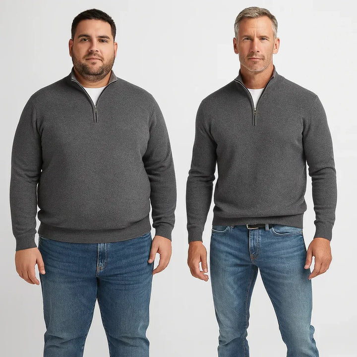 Margot Biarritz - Pull zippé pour homme