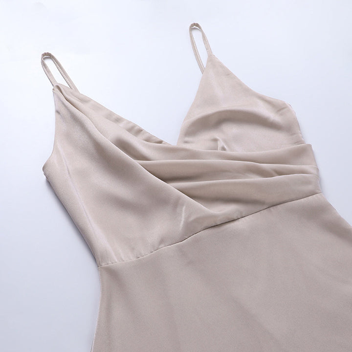 Margot Biarritz - Robe Élégante Fendue Victoria