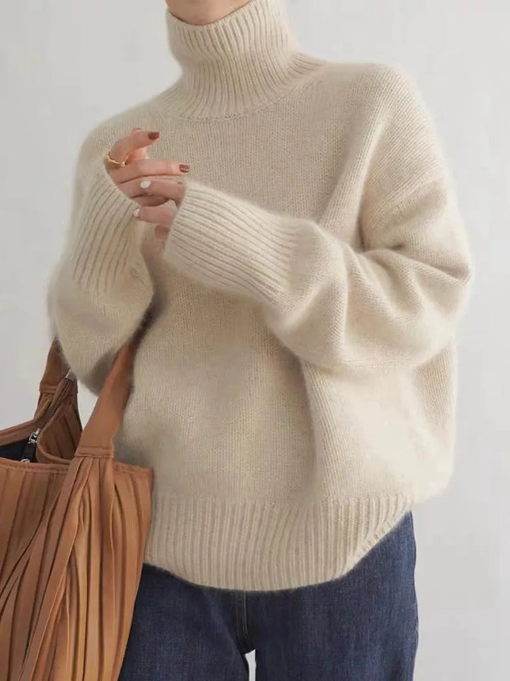 Margot Biarritz - Pull élégant à col montant