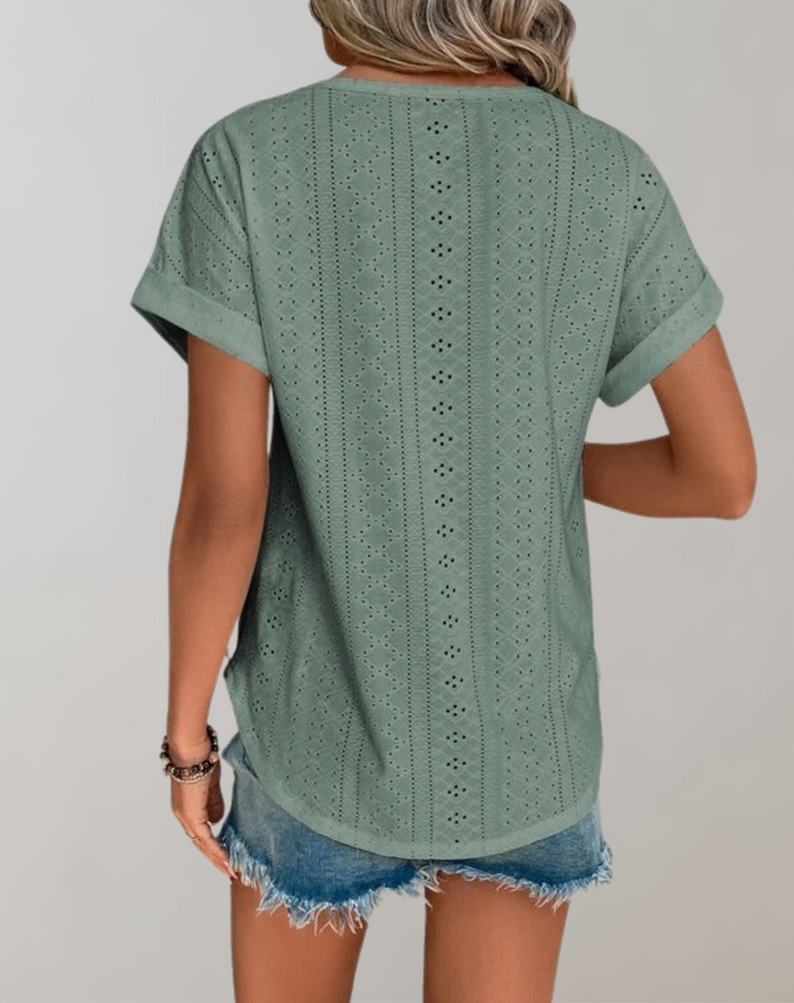 Margot Biarritz - Blouse d'été légère Rosalie