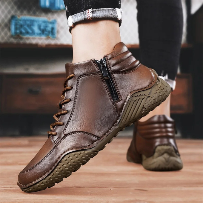Margot Biarritz - Bottes en cuir robustes pour hommes
