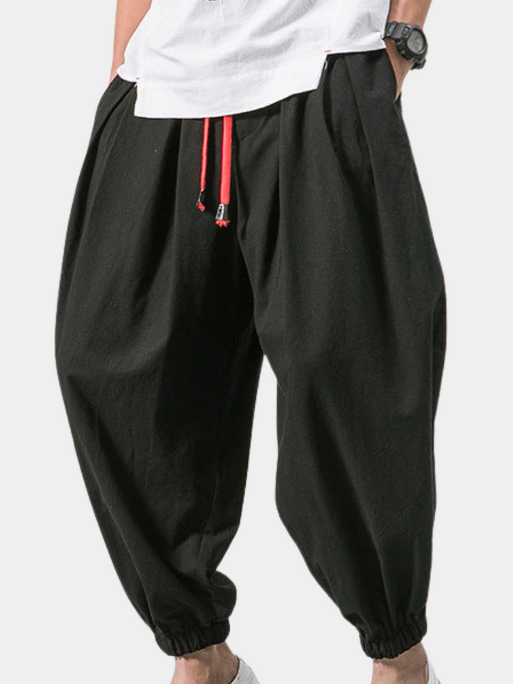 Margot Biarritz - Pantalons oversize en coton