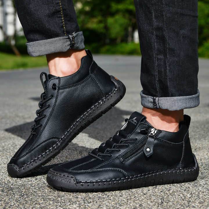 Margot Biarritz - Chaussures en nubuck avec zip pour homme