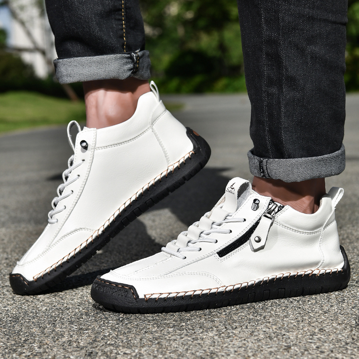 Margot Biarritz - Chaussures en nubuck avec zip pour homme