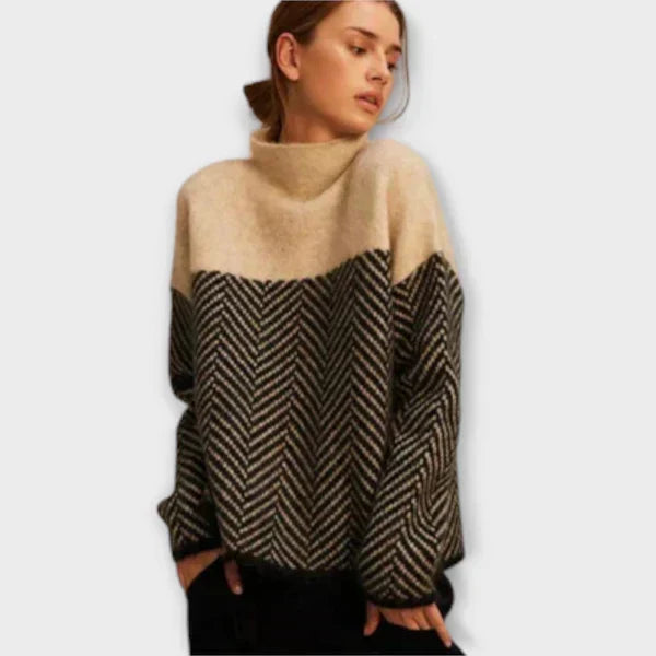 Margot Biarritz - Pull Doux à Col Montant