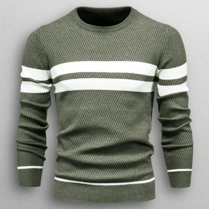 Margot Biarritz - Pull rayé pour homme