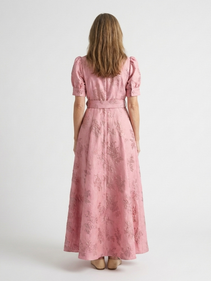 Margot Biarritz - Robe chemise maxi florale Xanthea